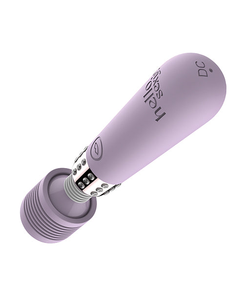 Hello Sexy! Bling Bling Mini Wand Massager - Lilac