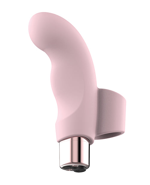Hello Sexy! Tease Me, Please Me Finger Vibe - Cherry Blossom