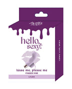Hello Sexy! Tease Me, Please Me Finger Vibe - Lilac