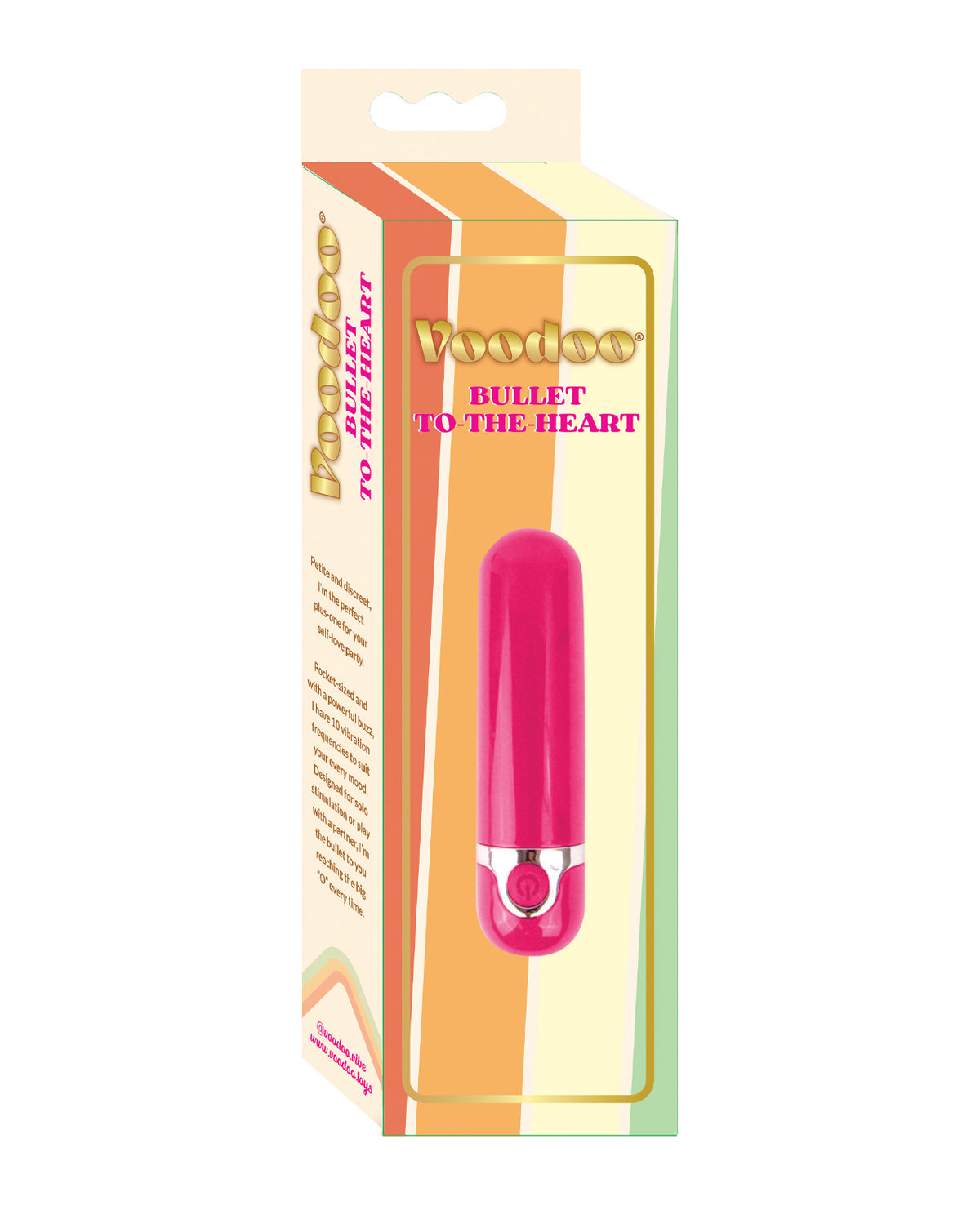 Voodoo Bullet to The Heart 10X Wireless - Pink