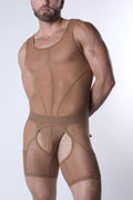 CELLBLOCK 13 Void Mesh Body Suit - Tan