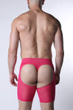 CELLBLOCK 13 Void Mesh Chap Short - Pink