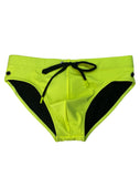 Modern Classic Swim Brief - Neon Yellow