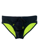 Modern Classic Swim Brief - Jet Black