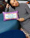 Aries Needlepoint Pillow