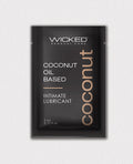 Wicked Sensual Coconut Oil Lubricant - .1 oz Sample