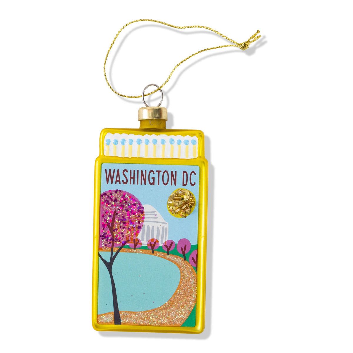Matchbook Ornament - Washington D.C.