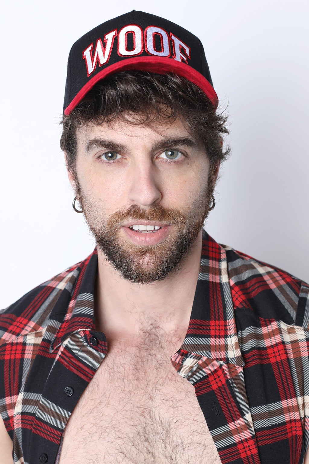 CellBlock 13 WOOF Snapback Cap - Red