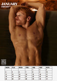 Boys of Red Hot Xtra 2027 Calendar interior