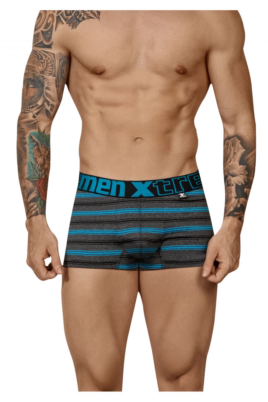 Xtremen Stripes Trunk - Turquoise