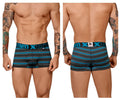 Xtremen Stripes Trunk - Turquoise