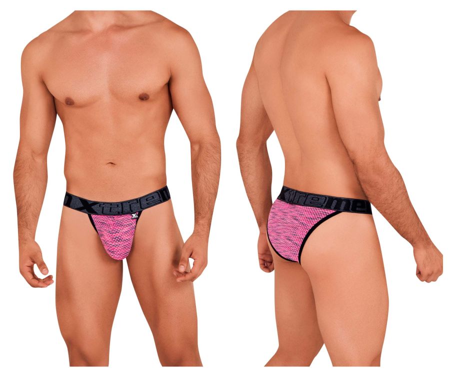Xtremen Microfiber Mesh Bikini - Pink