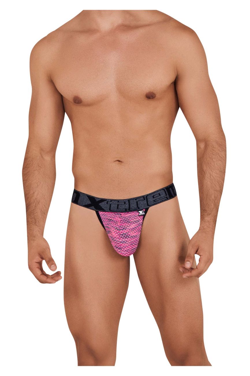 Xtremen Microfiber Mesh Bikini - Pink
