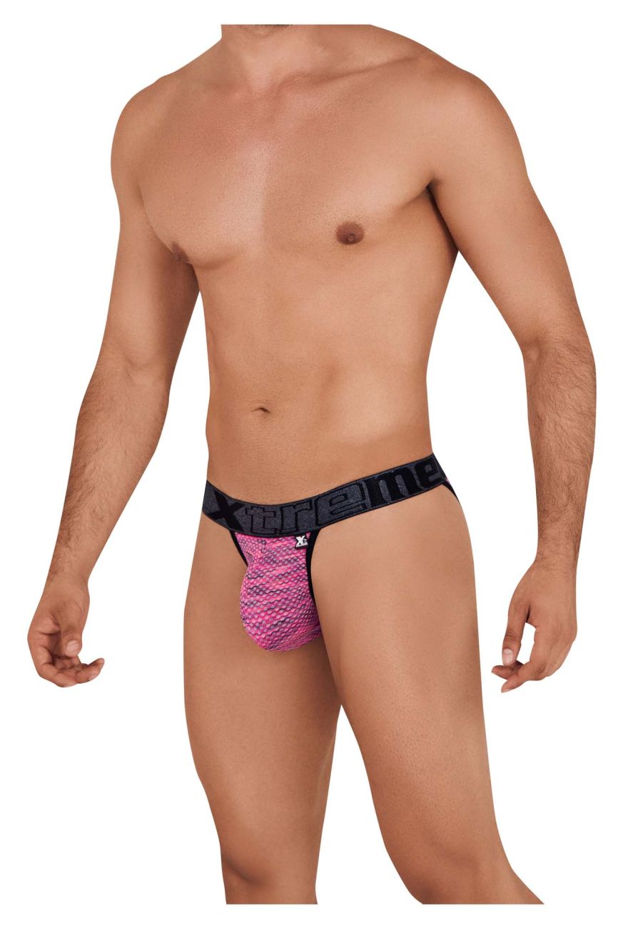 Xtremen Microfiber Mesh Bikini - Pink