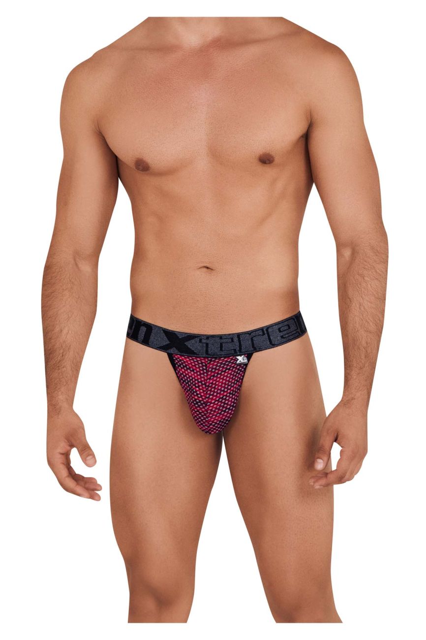 Xtremen Microfiber Mesh Bikini - Red