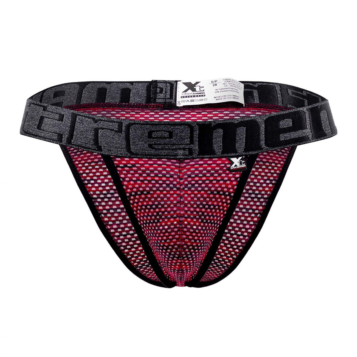 Xtremen Microfiber Mesh Bikini - Red