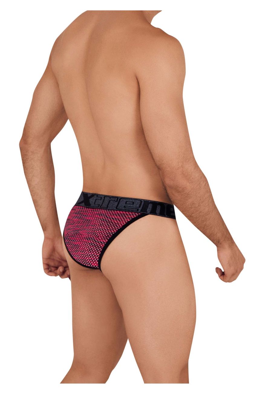 Xtremen Microfiber Mesh Bikini - Red
