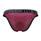 Xtremen Microfiber Mesh Bikini - Red