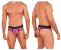 Xtremen Microfiber Mesh Thongs - Pink