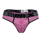 Xtremen Microfiber Mesh Thongs - Pink