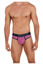 Xtremen Microfiber Mesh Thongs - Pink