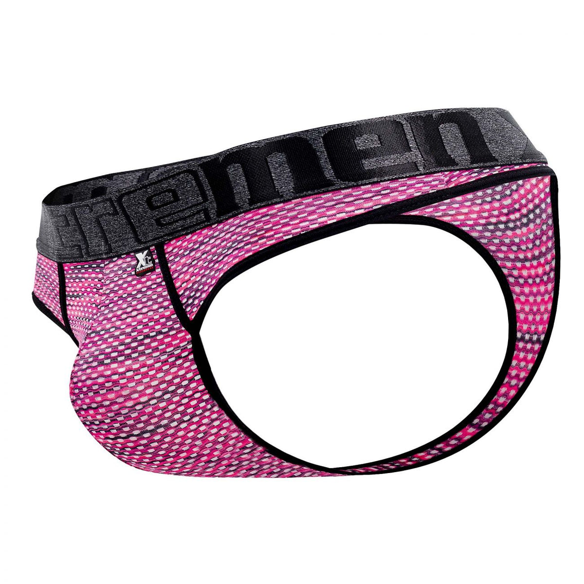 Xtremen Microfiber Mesh Thongs - Pink