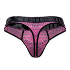 Xtremen Microfiber Mesh Thongs - Pink