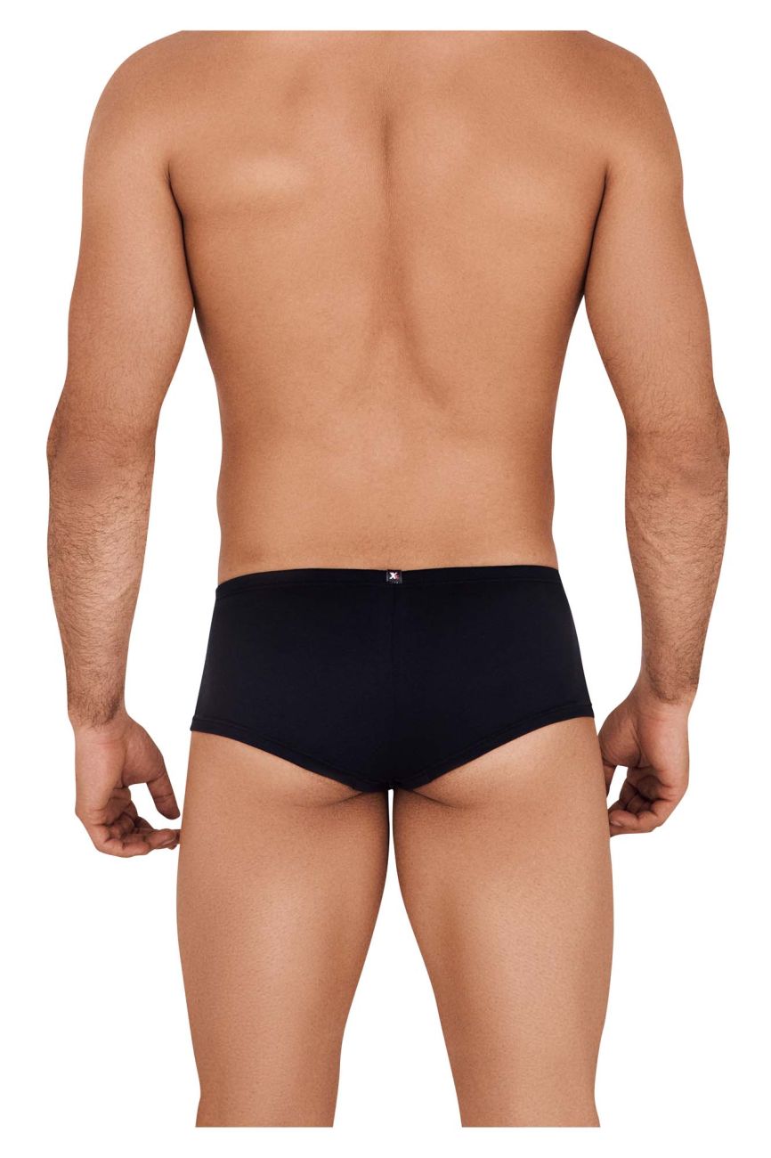Xtremen Full-Coverage Microfiber Trunks - Black