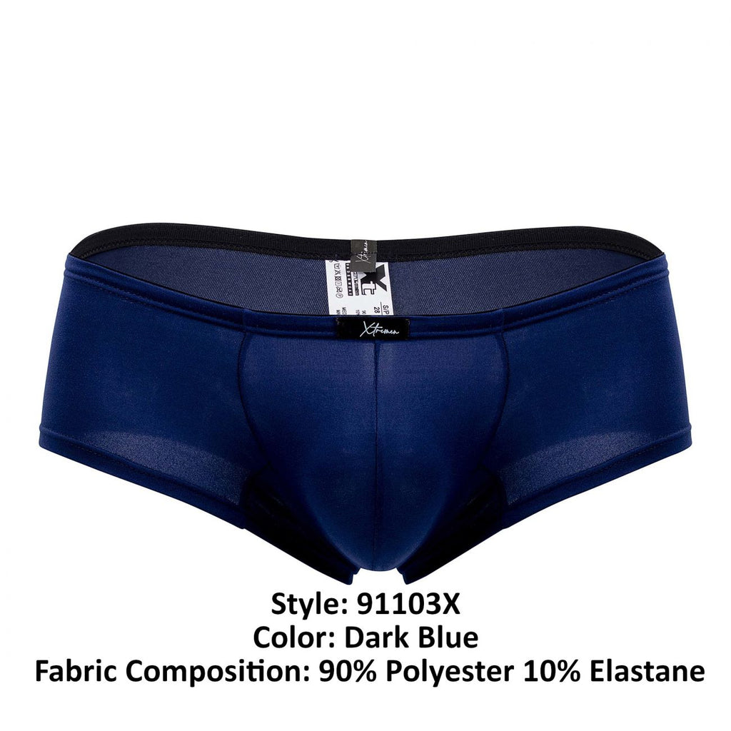 Xtremen Full-Coverage Microfiber Trunks - Dark Blue