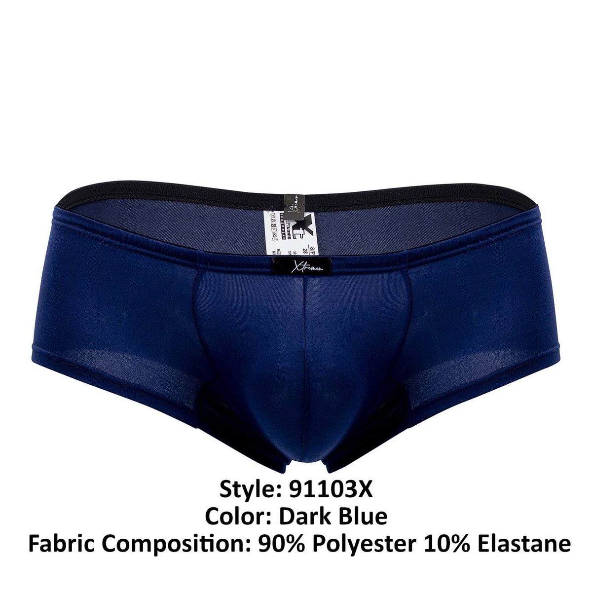 Xtremen Full-Coverage Microfiber Trunks - Dark Blue