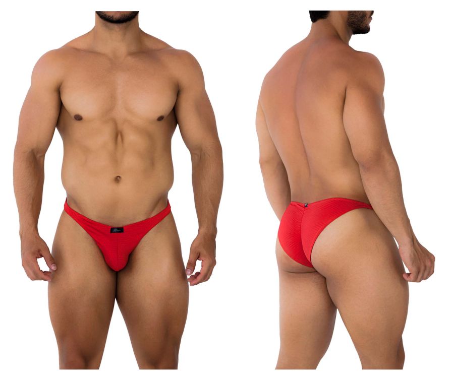 Xtremen Jacquard Bikini - Red