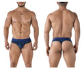 Xtremen Microfiber Thongs - Navy
