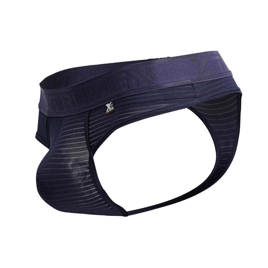 Xtremen Microfiber Thongs - Navy