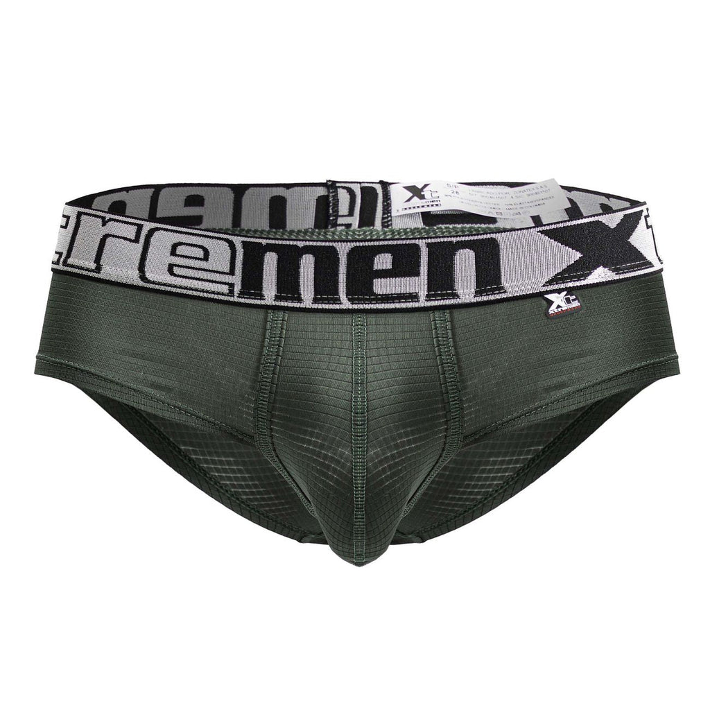 Xtremen Microfiber Briefs - Green