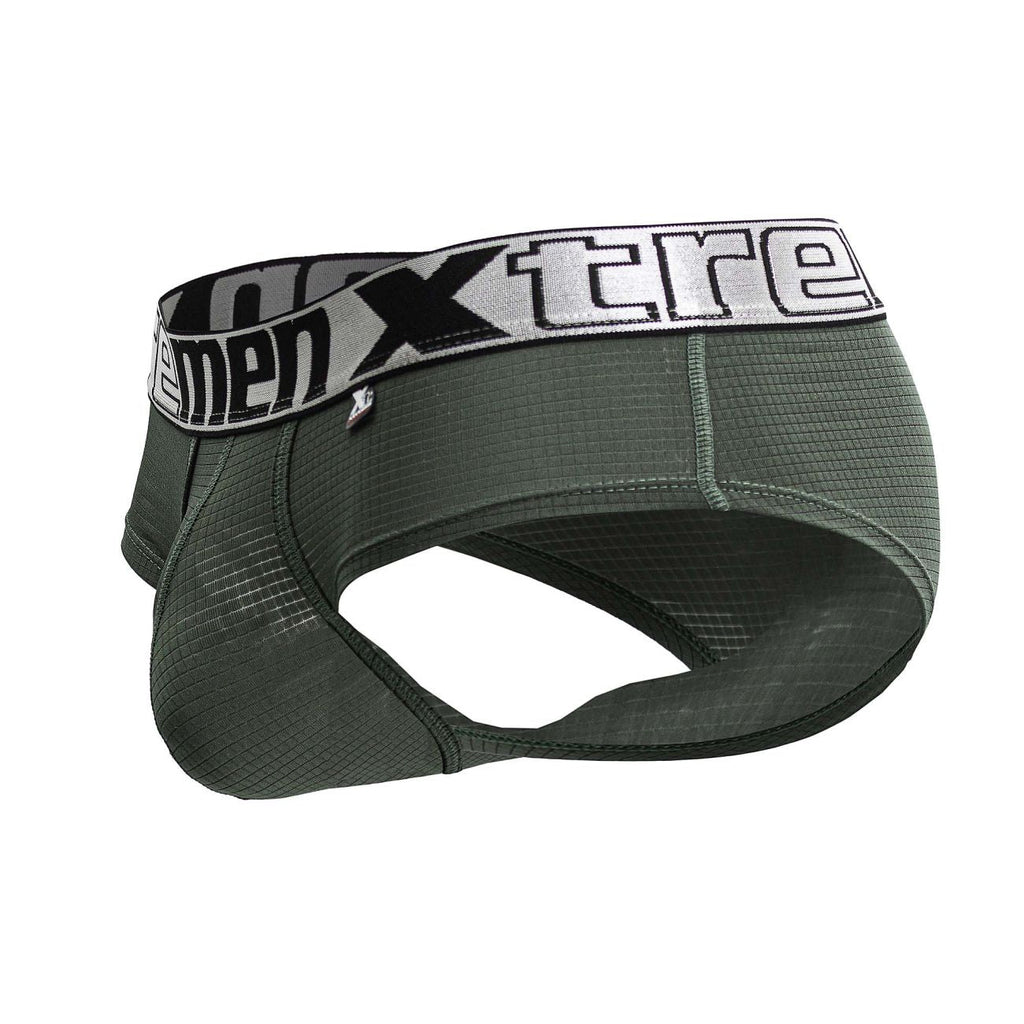 Xtremen Microfiber Briefs - Green