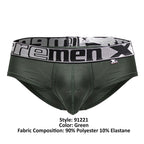 Xtremen Microfiber Briefs - Green