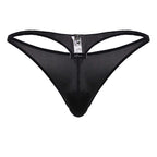 Xtremen Ultra-Lightweight Microfiber Thongs - Black