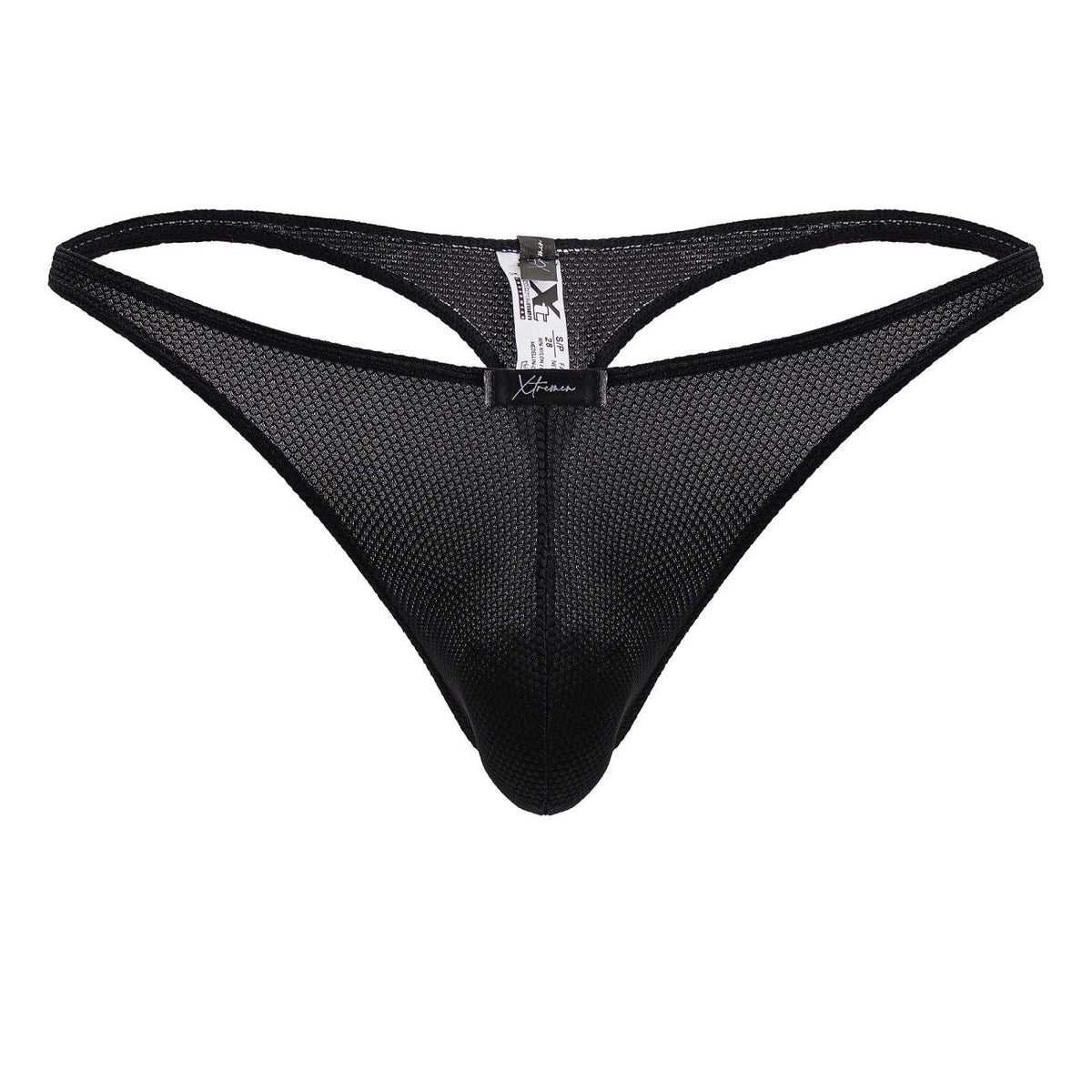 Xtremen Ultra-Lightweight Microfiber Thongs - Black