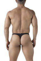 Xtremen Ultra-Lightweight Microfiber Thongs - Black