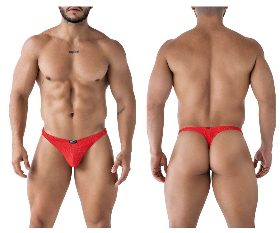 Xtremen Microfiber Thongs - Red