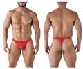 Xtremen Microfiber Thongs - Red