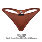 Xtremen Microfiber Thongs - Red