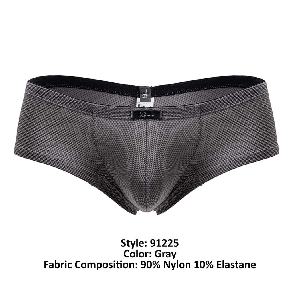 Xtremen Soft-Stretch Microfiber Trunks - Gray