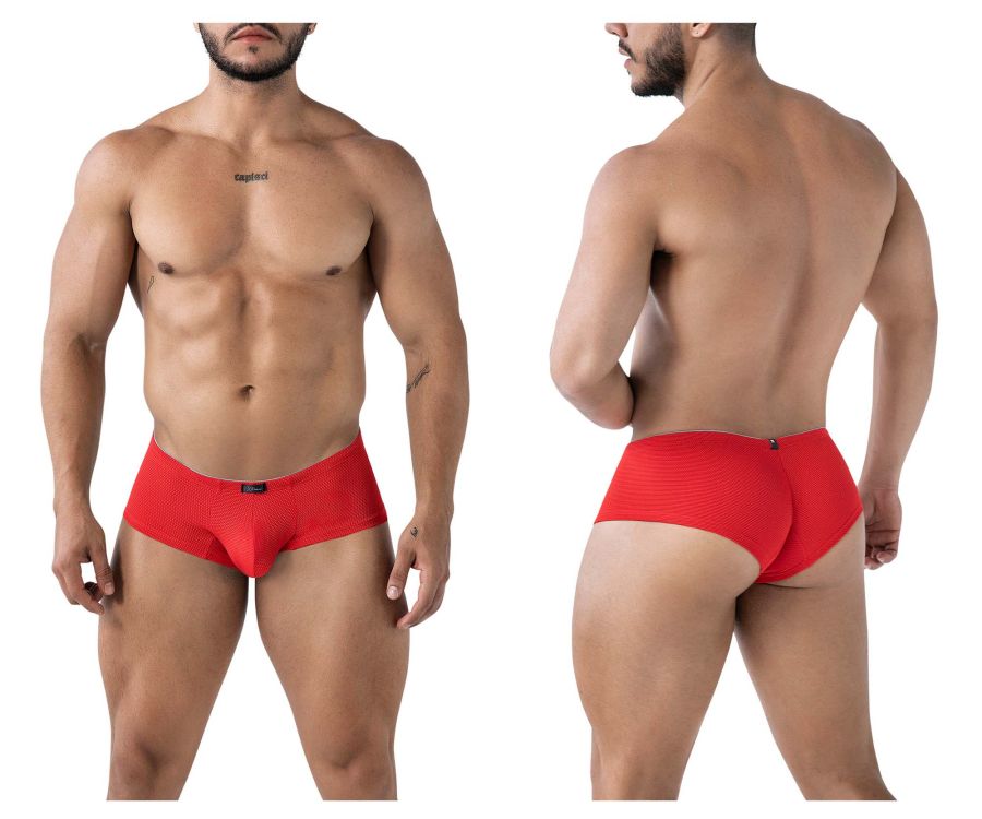 Xtremen Soft-Stretch Microfiber Trunks - Red