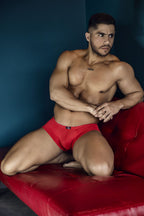 Xtremen Soft-Stretch Microfiber Trunks - Red