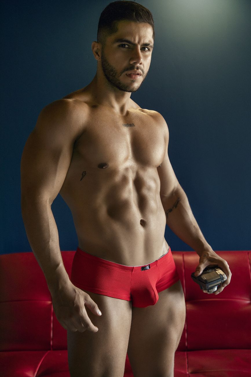 Xtremen Soft-Stretch Microfiber Trunks - Red