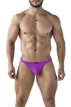 Xtremen Microfiber Thongs - Purple