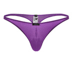 Xtremen Microfiber Thongs - Purple