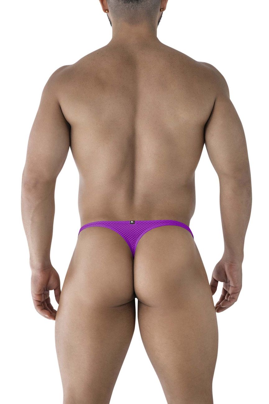 Xtremen Microfiber Thongs - Purple