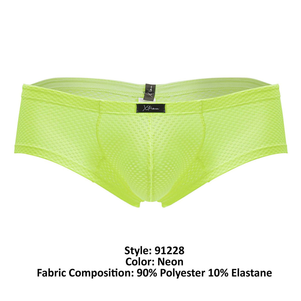 Xtremen Microfiber Trunks - Neon Green